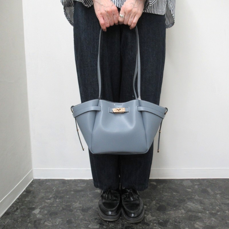 MID GIRL APPLY  軽量合皮ショルダーバック /GY#60